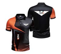 Men 3D Polo Shirts Lightweight Activewear for N..7 Rugby Comfort Half Sleeve Collision Color T-Shirts Fitness Tee Top Clothes Graphic Short Sleeve Tee-ZongS||l