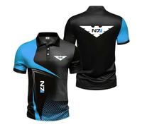 Men 3D Polo Shirts Lightweight Activewear for N..7 Rugby Comfort Half Sleeve Collision Color T-Shirts Fitness Tee Top Clothes Graphic Short Sleeve Tee-LanS||3X_l