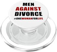 Men Against Divorce - Conservative Men's Pro-Marriage Quote PopSockets PopGrip for MagSafe