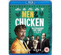 MEN AND CHICKEN Blu-ray AN EXTRAORDINARY DARK COMEDY Mads Mikkelsen Brand New R2