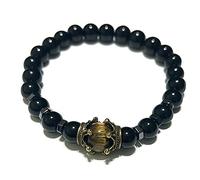 Men and Women Beaded Natural Stone Bracelets with Stretch - Real Natural Stones - Agate, Lava, Onyx, TigerEye, Lava, Imperial Jasper, Amethyst, and more!!, Gemstone, Agate