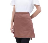 Men and Women Chef Apron Featuring Adjustable Waist Ties for Comfort in Restaurant, Cafe, Kitchen, and Barbecue Settings (Black)