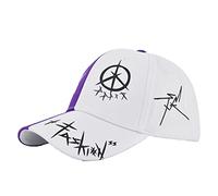 Men and Women Graffiti Printed Retro Dance Baseball Cap Hip Pop Youth Fashion Cool Visor Hats Trucker Dad Cap Casual Adjustable Sport Outdoor Breathable Street for Unisex Blue One Size