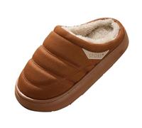 Men And Women Slippers - Bread Slippers Men - Fleece Lined Shoes Plush Trend Footwear Winter Warm Shoes Indoor Closed Toe Slipper Slip On Outdoor Sliders Memory Foam Shoe With Thick Bottom