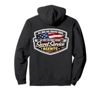 Men Are Equal Only The Finest Become Secret Service Agents Pullover Hoodie