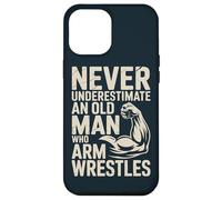 Men Arm Wrestling Dad Strength Athlete Case for iPhone 12 Pro Max