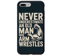 Men Arm Wrestling Dad Strength Athlete Case for iPhone 7 Plus/8 Plus