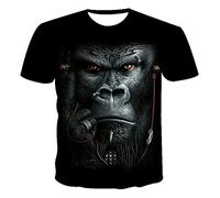 Men Basic T-Shirt 3D Bad Taste Print Men Casual Shirt Slim Fit Comfortable Short Sleeve Men Round Neck T-Shirt Summer Personality Cosplay Men T-Shirt N-014 6XL