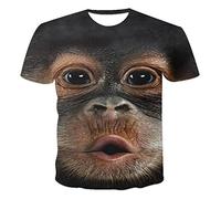 Men Basic T-Shirt 3D Bad Taste Print Men Casual Shirt Slim Fit Comfortable Short Sleeve Men Round Neck T-Shirt Summer Personality Cosplay Men T-Shirt J-010 L
