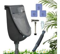 Men Bathroom Urinal - 28.5x18x38.5cm Toilet, Covered Sanitary Fixture, Anti-Odor Outdoor Unit, Dorm Gym Public Garage Facility | Portable Restroom Equipment For Construction Site Camping Park