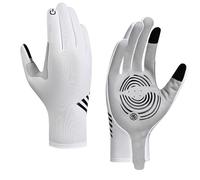 Men Bike Riding Gloves, Full Finger Breathable Women Cycling Gloves, Ergonomic Sensitive Road Racing Outdoor Sports Gear for Cyclists Adults Teens Athletes Family