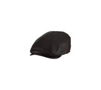 Men Black Flat Cap 100% Real Cowhide Leather Ivy Gatsby Newsboy Driver Golf Hat UK (UK, Alpha, XL, Brown)