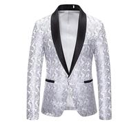 Men Blazer Jacket Clearance Single-breasted Casual Blazer Comforty Lightweight Stylish Blazers Jackets Formal Business Wedding Jackets Classic Chic Blazer Smart Coats Tuxedo Jacket UK Size S-3XL