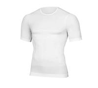Men Body Toning T-Shirt Compression Shirts Posture Corrector Undershirt Belly Slimming Corrective Underwear For Sports(White,2XL)