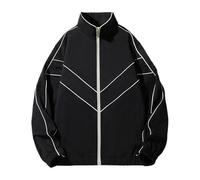 Men Bomber Jacket, Mens Lightweight Jacket Casual Jackets Windbreaker Bomber Baseball Sports Cargo Jacket Outwear with Zip Pockets Flight Jacket Mens Sports Jacket Mens Jacket