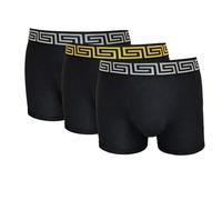 Men Boxer Trunks Pack of 3/6 - Premium Super Soft Stretch Fabric, Breathable Comfortable Underwear, Stylish Elastic Waistband (Greek/Mr Wild/High Impact), Plain & Multicolor, Size S to 2XL