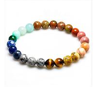 Men Bracelet Healing Gifts Bracelets For Women (Length : 10MM, Metal Color : 01)