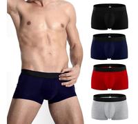 Men Brand Cotton Boxer Shorts Male Underwear Trunks L-XXXL Plus Size High Quality