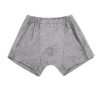 Men Briefs Size Medium Full Open Adhesive Briefs On Both Sides Are Easy To Put On And Take Off In Bed For A Long Time. Men Underwear Large (Grey, L)
