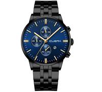 Men Business Fashion Gents Quartz Watch Stainless Gr-b200 (A, One Size)
