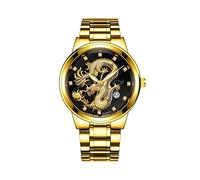 Men Business Fashion Gents Quartz Watch Stainless Mens Dive Watch