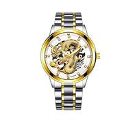 Men Business Fashion Gents Quartz Watch Stainless Mens Thin Watch