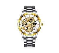 Men Business Fashion Gents Quartz Watch Stainless Mens Thin Watch