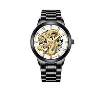 Men Business Fashion Gents Quartz Watch Stainless Mens Thin Watch