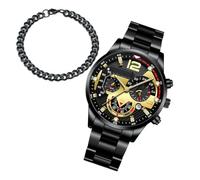 Men Business Watch | Bracelet Strap Perfect Accessory to Elevate Your Style | Classic Watch Men's Daily Wear - It's The Ultimate Choice For The Modern Professional