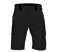 Men Cargo Shorts -Work Safety Combat Summer Shorts - Multi Pockets - Triple Stitched - Durable Workwear Black