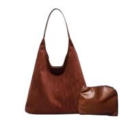 Men Cher Large Capacity Frosted Leisure Tote Bag Lazy Tote Bag Retro Simple Fashion Women Ice Packs Lunch Kids, coffee, A