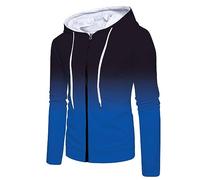 Men Clothes Boys Hoodies Jumpers Nursery Teacher Gifts Home Essentials Men's Fall Long Sleeve Zipper Hoodie Hooded Sweatshirt Top Outdoor Sweatshirt Shirt Sale Clearance Items Under 5 Pounds
