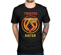 Men Cotton T Shirt Twisted Sister You Can't Stop Rock N Roll T Shirt Heavy Metal Rock Band Fashion Cause Tee Tops Black