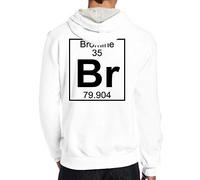 Men Custom Pullover Hoodie Horse Riding Evolution Hooded Sweatshirt, White, S