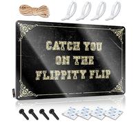 Men Decor Catch You On The Flippity Flip Sign Bar Stuff For Man Cave Bar For Man Cave(20X30CM)