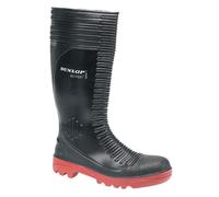 Dunlop Acifort Ribbed Safety Men's | Safety Boots | Black | UK Size 9