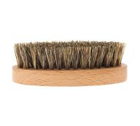 Men Face Hair Cleaning Brush Moustache Oval Beard Shaving Massage Brush Portable Size for Travel Home Use