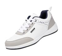 Men Fashion Sneakers Lace Up Comfortable Cushioned Shoes Lightweight Non Slip Casual Walking Shoe Outdoor Hike Travel Sneaker