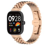 Men Fashion Watch Stylish Replacement Watch Strap with Stainless Steel Stud Band Compatible with Smartwatches (E, One Size)