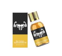 Men Firming Body Oil - Anti Sagging | Infused Liquid with Nutrient Rich Oils, Lightweight Non Greasy Feel, Moisturizing Solution for Chest Arms and Abdomen Care
