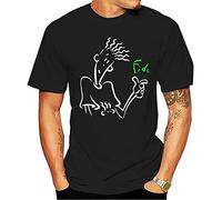 Men Funy T-Shirt Fido Dido Tshirt Tee Size XXL Black