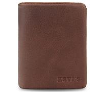 Men Genuine Leather Wallet FID Blocking Zipper Bifold Slim Minimalist Money Clip Credit Card Holder Passport Stylish Purse Coin Billfold Front Back Pocket Coach Designer Purse Travel Gift Q-11