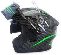 Men German Style Helmets, Jet motorcycle helmet with Double Visor, Retro Moto Half Helmet DOT Approved Motocross Helmet Unisex Skull Cap Helmet for Moped Cruiser Scooter Chopper 7,L=59-60cm