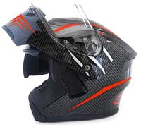 Men German Style Helmets, Jet motorcycle helmet with Double Visor, Retro Moto Half Helmet DOT Approved Motocross Helmet Unisex Skull Cap Helmet for Moped Cruiser Scooter Chopper 6,XL=61-62cm