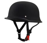 Men German Style Motorcycle Helmets, Retro Open Face Helmets DOT Approved Motorcycle jet helmet, Unisex Lightweight Moped Helmet, Baseball Cap Half Helmets Motocross Helmet 5,XL=61-62cm