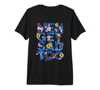 Men Get Sad Too Floral Mental Illness Awareness Premium T-Shirt