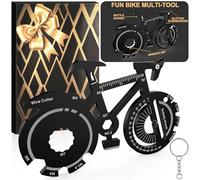 Men Gift Ideas Bike Style - Fun Birthday Gifts for Him Keyring EDC Multitool, Cool Gadget Fathers Day Dad Gifts, Unique Valentines Stocking Fillers Anniversary Just Because Gift for Boyfriend Husband