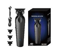 Men Grooming Trimmer - Barber Shaver for Personal Styling | Precision Stainless Steel with Advanced Rotary Motor & Rechargeable Lithium Power for Body, Beard, Mustache and Sideburns