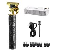 Men Hair Clippers | USB Zero Gapped T Bla-des Hair Cutting Kit |Electric Hair Trimmer Cordless Rechargeable Men Grooming Kit | Gapped Beard Shaver with 4 Limit Combs for Families and Barber