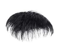 Men Hair Tropper - Hair Replacement for Men, Hair Extensions for the Top of the Head, Short Topper Hairpiece with Toupee Clip Made of Real Human Hair, Natural Look and Feel for Daily Use